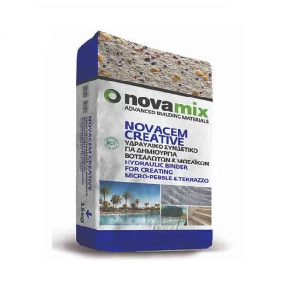 Novamix Novacem Creative τσιμεντοειδές συνδετικό λευκό 15kg