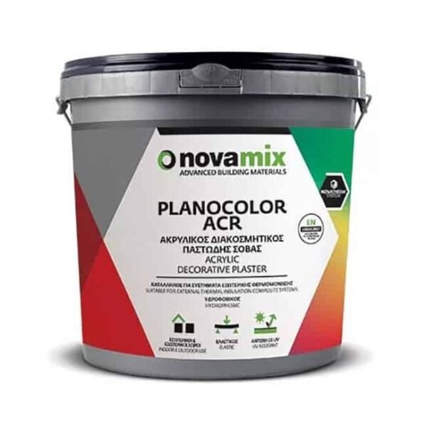 Novamix Planocolor ACR 150 λευκός παστώδης σοβάς 25κιλ