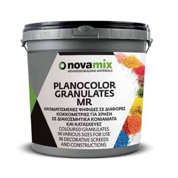 Novamix Planocolor Granulates MR50 μαρμαροψηφίδα Thassos White 25κιλ