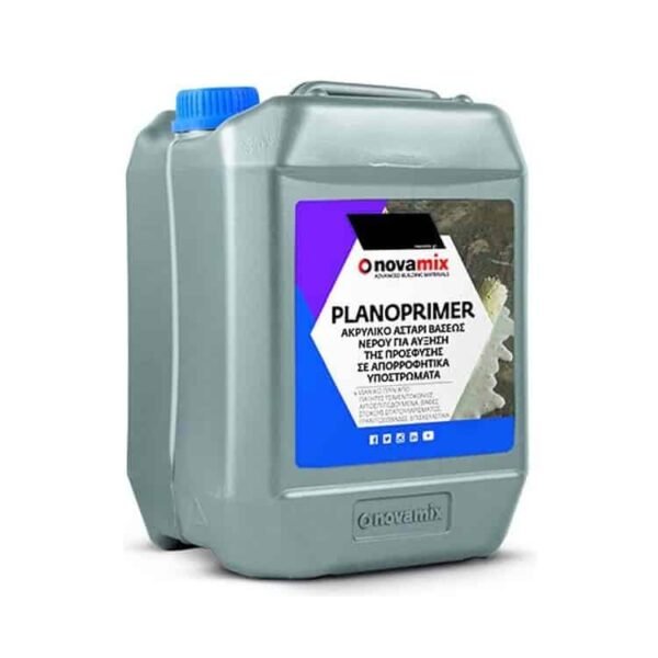 Novamix Planoprimer αστάρι απορροφητικών επιφανειών 5lit