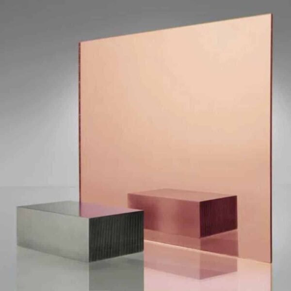 Καθρέπτης Plexiglass EUMirror 3mm 50cm X 50cm Gold-Pink (New) ΟΕΜ