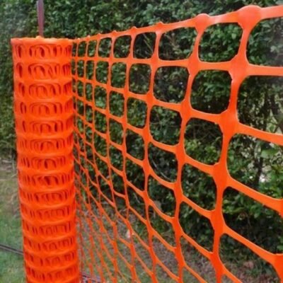 Orange marking grid 1X50m rectangular mesh
