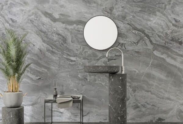 PVC Panel τοίχου 2.8mm 210 Marmori Gray 122cmX280cm - Image 5