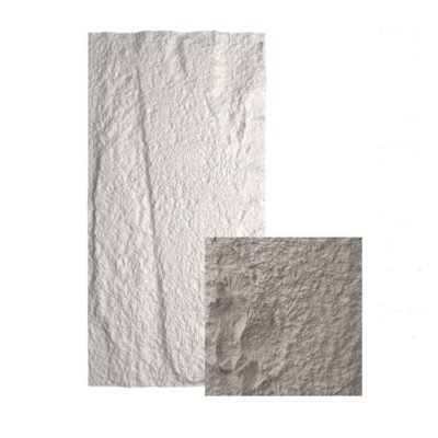 PU Stone Wall 3D Panel Obsidian Γκρι Elephant 120x60x3cm 11-2800-4