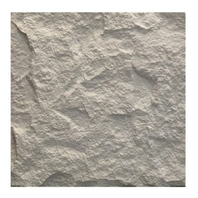 PU Stone Wall 3D Panel Obsidian White 120x60x3cm 2-2800-4