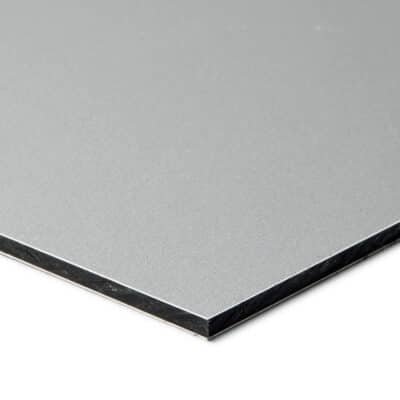 Etalbond OEM Τουρκίας 4mm 0.30mm μεταλλικό σκούρο γκρι - χρώμα 150Χ320