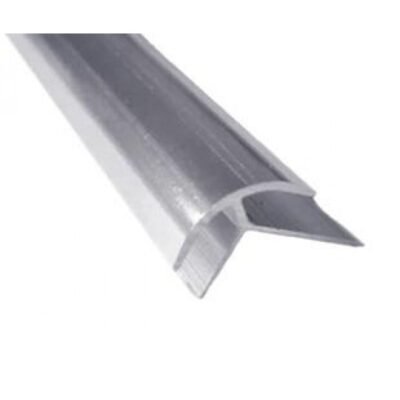 Τελείωμα προφίλ εξωτερικής γωνίας για PVC Panels ασημί 280cm