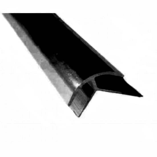 Τελείωμα προφίλ εξωτερικής γωνίας για PVC Panels μαύρο 280cm