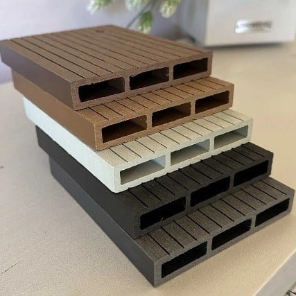Showood WPC σανίδα περίφραξης γραμμωτή 2x12x360 λευκό - Image 3